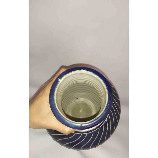 Vintage Capodimonte Ceramic Vase, Italy, 1960s For Sale - Image 6 of 9