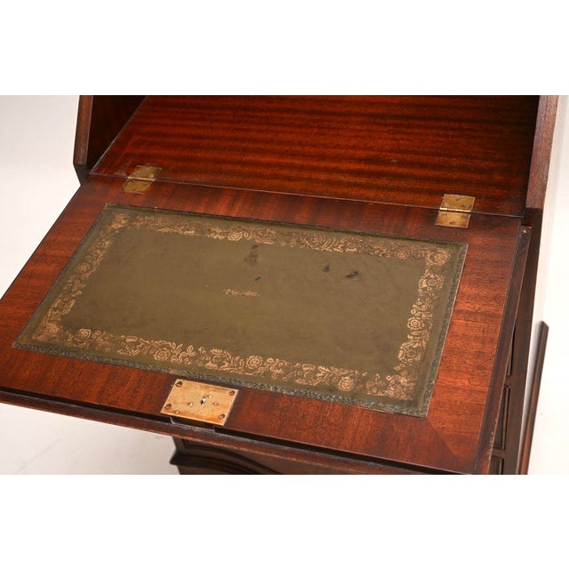 Antique Georgian Writing Bureau, 1950 For Sale - Image 4 of 11