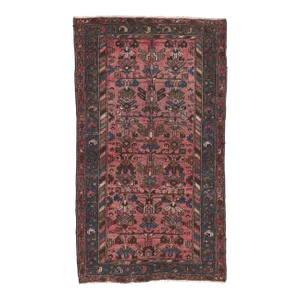 Antique Pink Persian ​Hamadan Rug, 03'04 X 05'10