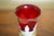 Glass Vintage Italian Murano Hand Enameled Ruby Glass Chalice For Sale - Image 7 of 8