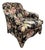 Vintage Upholstered Lounge Chair For Sale