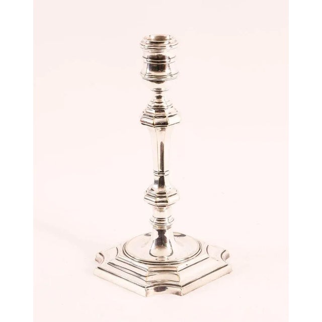 1920s Antique Silver-Plated Candlesticks from Elkinton & Co., 1920s, Set of 2 For Sale - Image 5 of 15