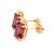 Metal Natural Tourmaline Diamond Earrings 14k Gold 2.13 TCW Certified For Sale - Image 7 of 18