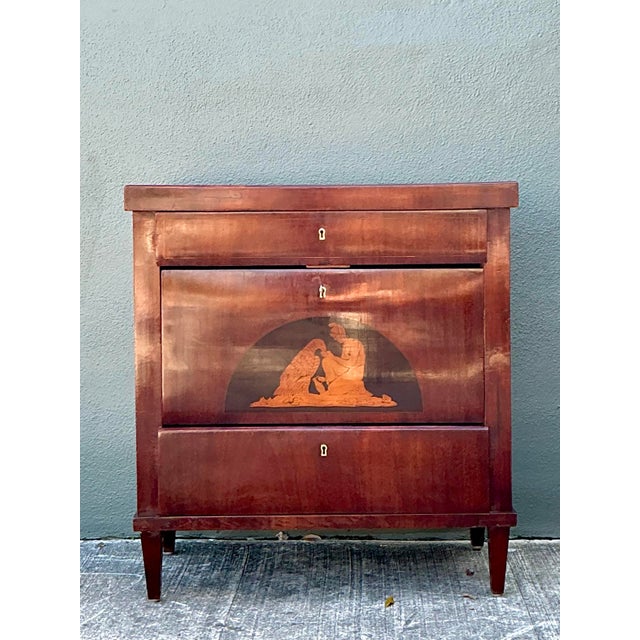 Vintage Biedermeier Chest of Drawers For Sale - Image 10 of 12