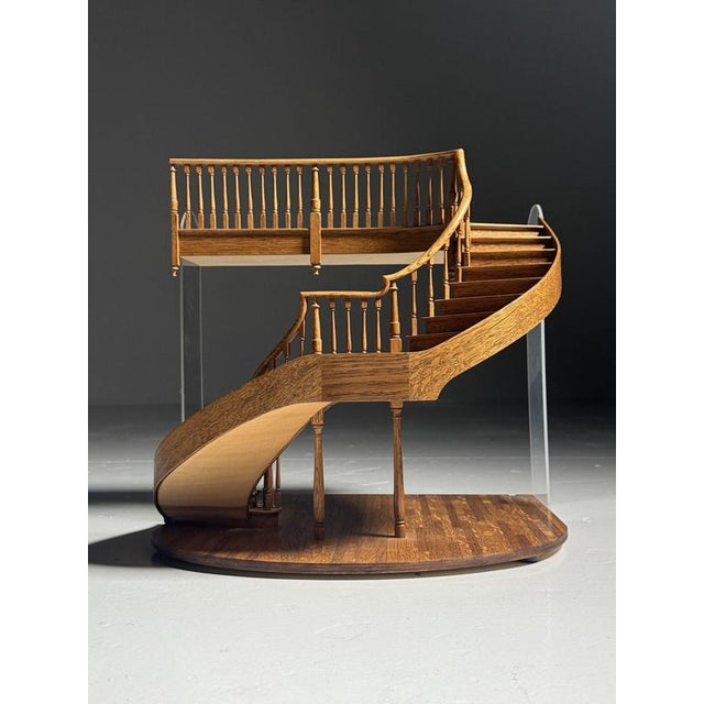 Architectural Staircase Model in Wood For Sale - Image 6 of 18