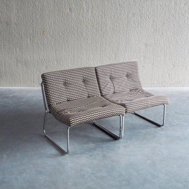 Mid-Century Modern Mid-Century Modern Modular Lounge Chairs, 1960s, Set of 2 For Sale - Image 3 of 16