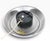 Mastercraft Mid Century Wall Clock by Mastercrafters Clock and Radio Company Showing Map of Globe C. 1960's For Sale - Image 4 of 8