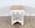 Off-white 19th Century Swedish Painted Pine Cutting Table with Drawer For Sale - Image 8 of 8