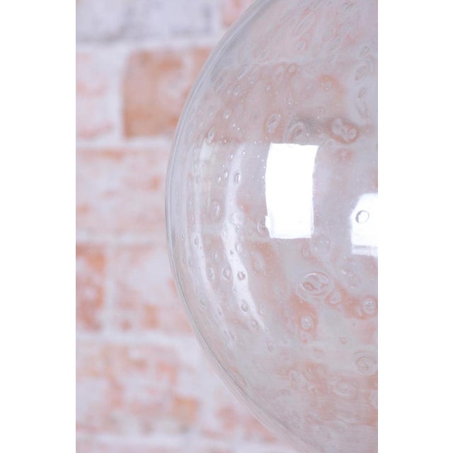 Mid-Century Chandelier in Brass and Glass, Czech, 1960s For Sale - Image 8 of 11