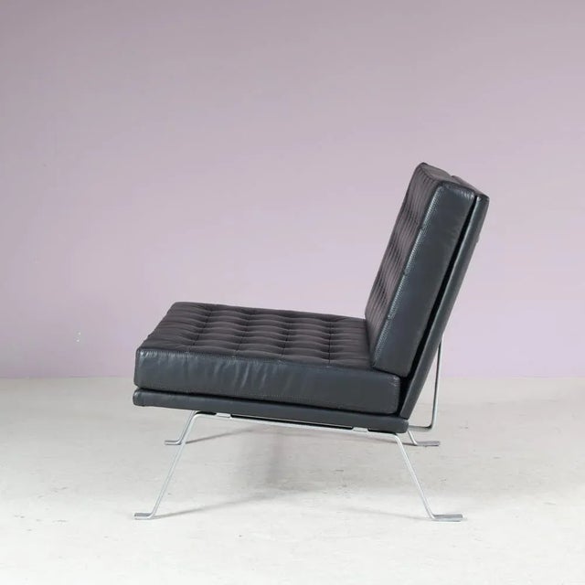 Black Dutch Loveseat by Hein Salomonson for AP Polak, 1950s For Sale - Image 8 of 15