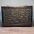 Chinese Carved Blood Sandalwood "Dragon Chasing Pearl" Jewelry Box / Keepsake Chest For Sale - Image 3 of 9