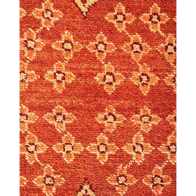 Traditional Eclectic, One-of-a-Kind Hand-Knotted Area Rug in Red, 8' 2" x 10' 2" For Sale - Image 3 of 8