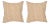 Alexander Wheat 20x20 Pillow, A Pair For Sale