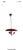 Italian Modern Enamel and Brass Pendant For Sale - Image 14 of 14