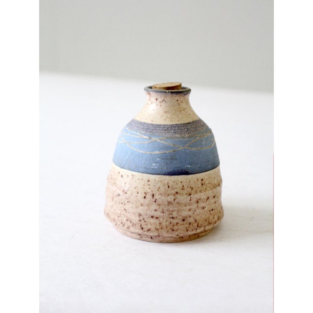 Vintage Studio Pottery Jar For Sale - Image 4 of 11