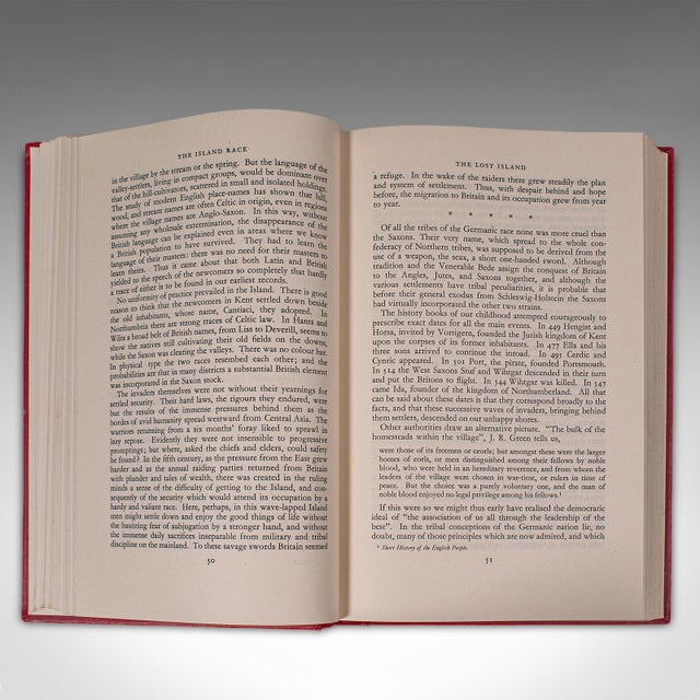 1950s Vintage 4 Vols History of the English Speaking Peoples, Winston Churchill, Book For Sale - Image 5 of 12