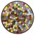 Black Mid 20th Century Danish Modern Colorful Mosaic Vide-Poche or Charger For Sale - Image 8 of 8
