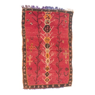 Vintage Boujad Moroccan Rug, 04'05 X 06'09 For Sale