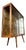 Bookcase with Glass Sides, Czechoslovakia, 1973 For Sale