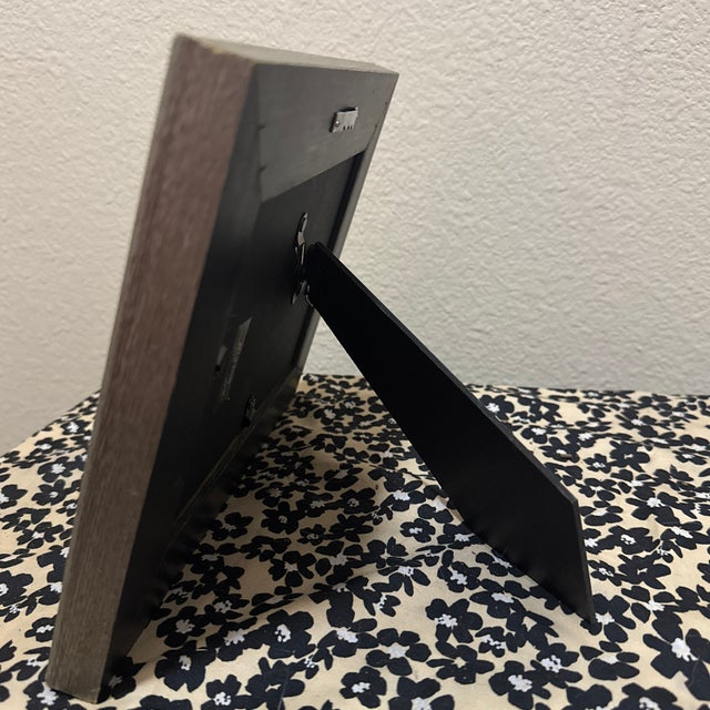 Glass Mid-Century Impressionist Winter Landscape Painting of Swans in Frame For Sale - Image 7 of 8