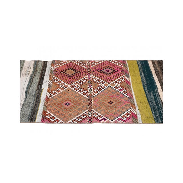 Vintage Decorative Small Kilim Rug - 2`7″ X 5`11″ For Sale - Image 4 of 6
