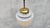Vintage Chandelier in Glass and Metal, 1940s For Sale - Image 6 of 8