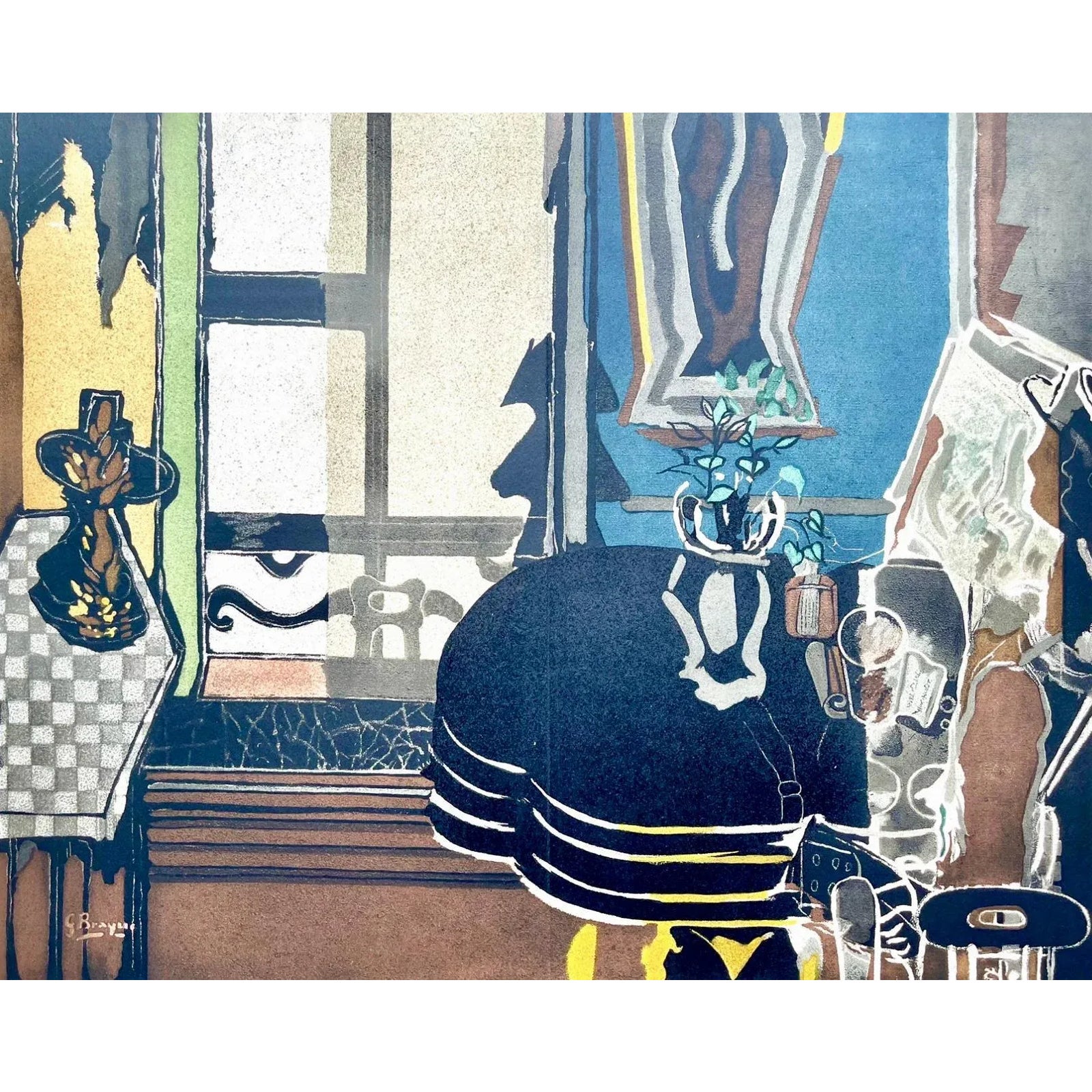 Georges Braque Intérieur a la Table noire, Une Aventure méthodique ...