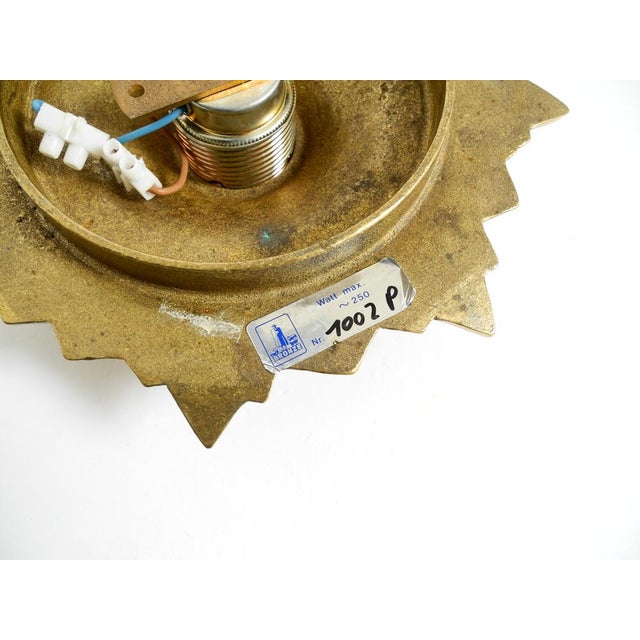 Space Age Star Ceiling Lamps in Bronze, 1960s For Sale - Image 15 of 16