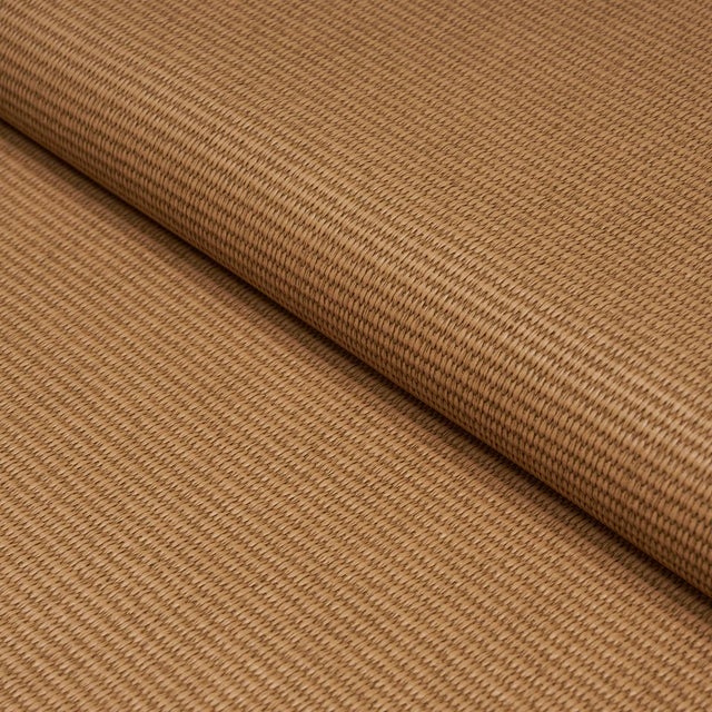 Made in Spain, Vegan Leather Basketweave Indoor/Outdoor features an elegant woven texture and a relaxed coastal look. High...