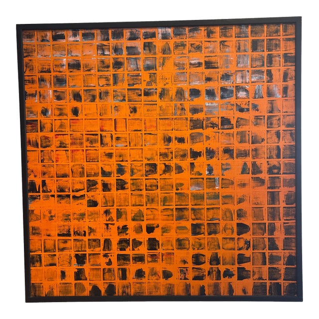 Contemporary Modern Abstract Painting on Canvas For Sale