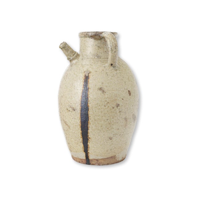 Rustic European Large Antique French Glazed Terracotta Confit Pot For Sale - Image 3 of 7