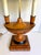 Metal Mid 20th Century Italian Terracotta Neoclassical Tole Bouillotte Lamp For Sale - Image 7 of 13