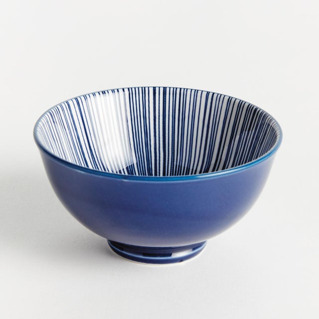 Early 21st Century Stria 4.75" Bowls, Set Of 6 For Sale - Image 5 of 7