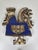 Blue Wall Plaque Rooster from Vallauris, 1960s For Sale - Image 8 of 8