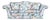Baker Furniture English Traditional Floral Upholstered Roll Arm Camelback Sofa For Sale