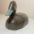 Antique Hand Carved Wood Flat Bottom Folk Art Bluebill Duck Decoy Sculpture For Sale - Image 12 of 12