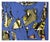 from a fabric of lines, surfaces, shapes and structures, balanced by matte and bright colors, the artist creates...