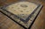 Textile 1920s Beige Cream Polka Dot Medallion Antique Chinese Peking Knotted Wool Rug For Sale - Image 7 of 10