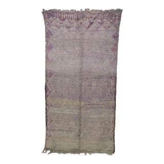 Handknotted Moroccan Rug - 5'8" X 10'2" Ft For Sale