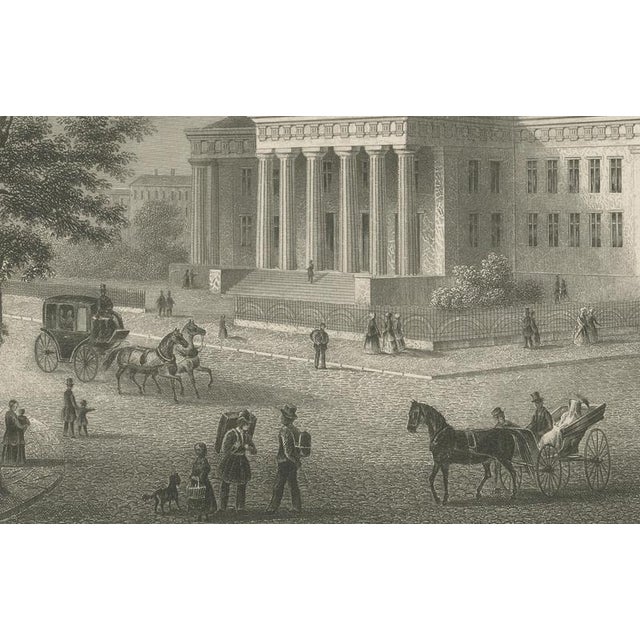 Joseph Meyer and Hermann Meyer, View of the Courthouse in St. Louis Missouri, 1850, Steel Engraving For Sale - Image 5 of 9