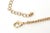 Turquoise Turquoise Enamel and Gilt Chain Bib Necklace For Sale - Image 8 of 10
