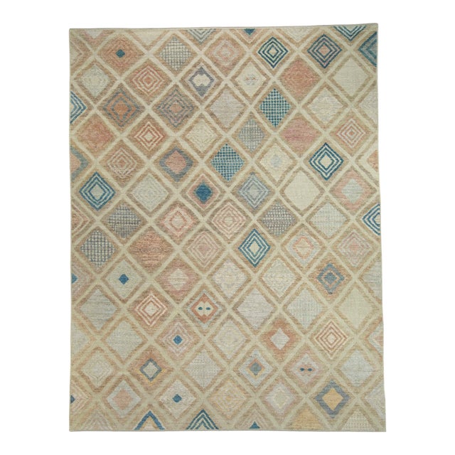 Turkish Kilim Oriental Handmade Flatweave 9'6" x 12'4" #18662 For Sale