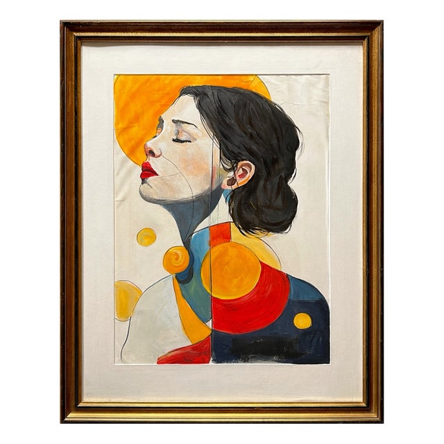 Clive Fredriksson, Large Portrait, 2025, Artwork on Paper For Sale