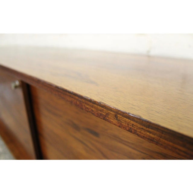 Mid 20th Century Danish Rosewood Sideboard Designed by Bodil Khaer for E. Pedersen & Søn. , Attributed For Sale - Image 16 of 18