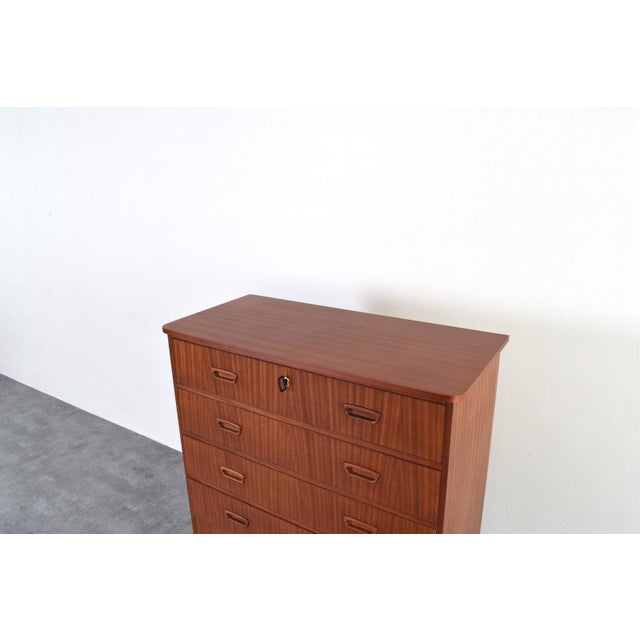Mid-Century Danish Teak Chest of Drawers, 1960s For Sale - Image 11 of 14