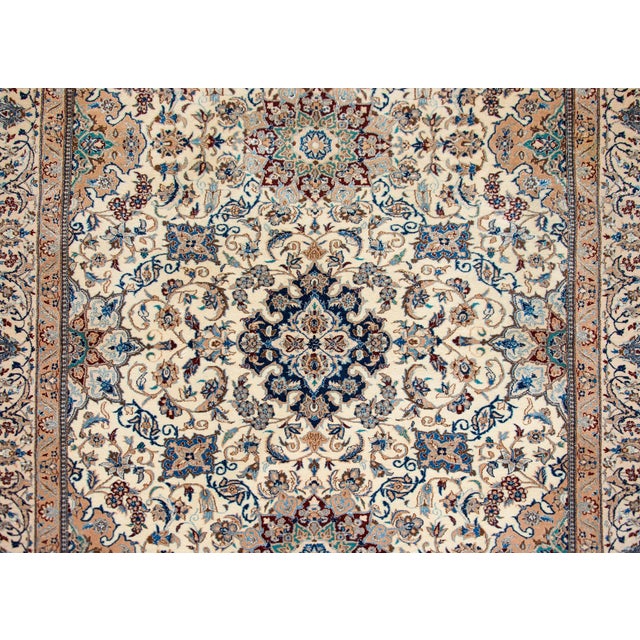 Vintage Persian Kashan Rug For Sale - Image 10 of 14