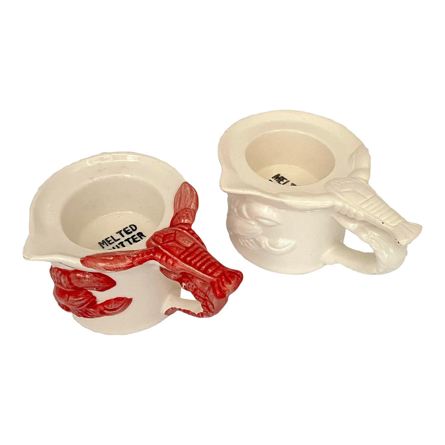 Vintage Lobster Butter Warmers Set of 2 Chairish