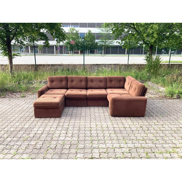 Vintage Modular Sectional Sofa, 1970s, Set of 6 For Sale - Image 17 of 18