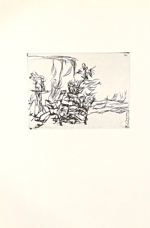 1947 Paul Klee Engraving 8 Pergola 1910 Reproduction