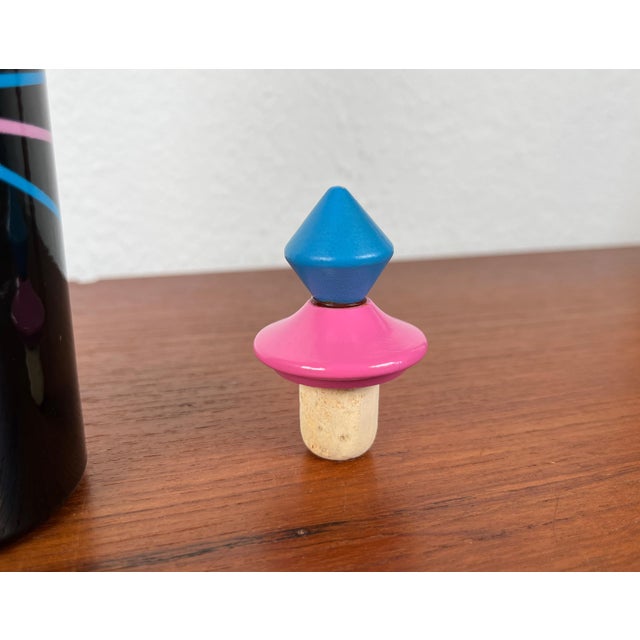 Postmodern Cat Design Bottle, 1980s For Sale - Image 11 of 18